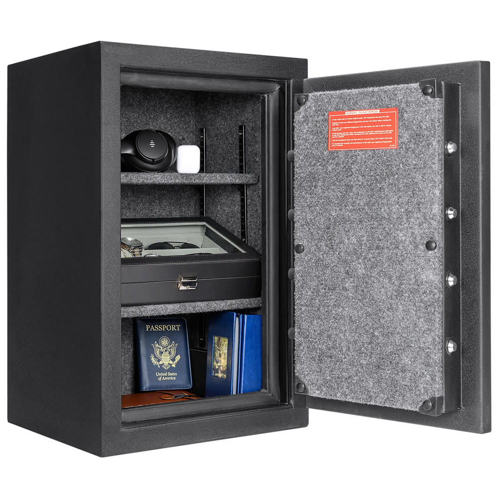 *Barska AX13744 Biometric Keypad Fire Resistant Safe - Dean Safe