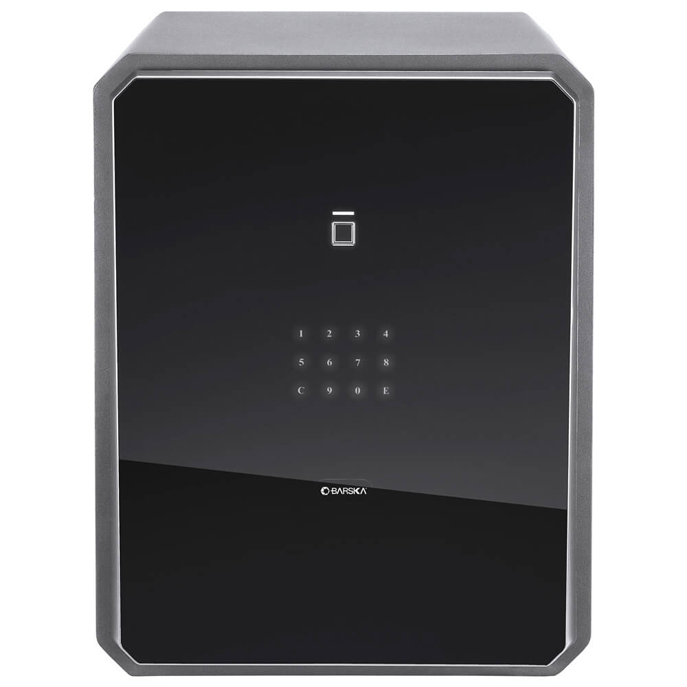 Barska AX13936 Obsidian 9-User Touchscreen Biometric Keypad Security Safe - Dean Safe