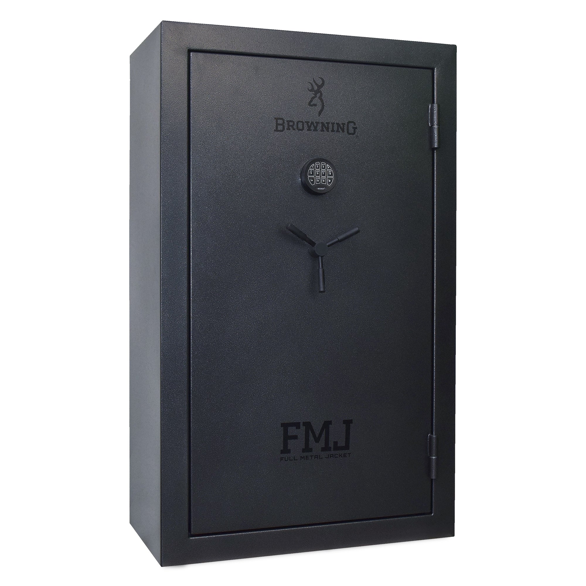 Browning Full Metal Jacket FMJ 32 gun safe exterior with sturdy metal construction and secure locking mechanism.