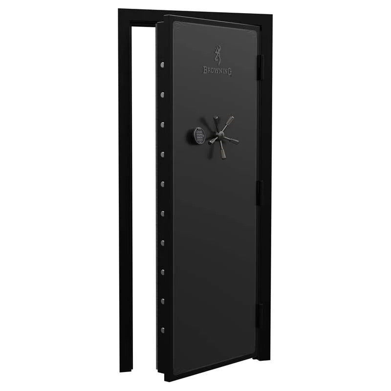 Browning Standard Out-Swing Vault Door with reinforced steel construction and secure locking mechanism.