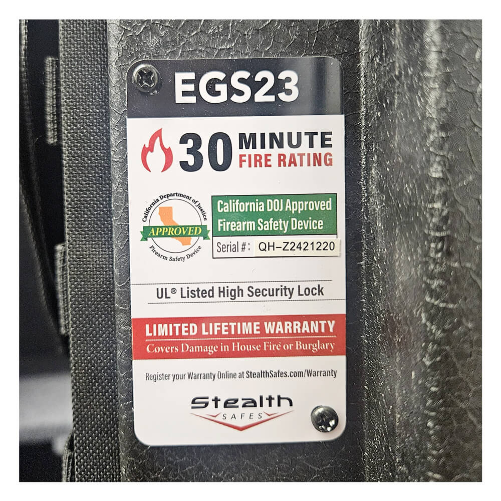 Stealth EGS23 Essential Gun Safe - Blemished - Dean Safe