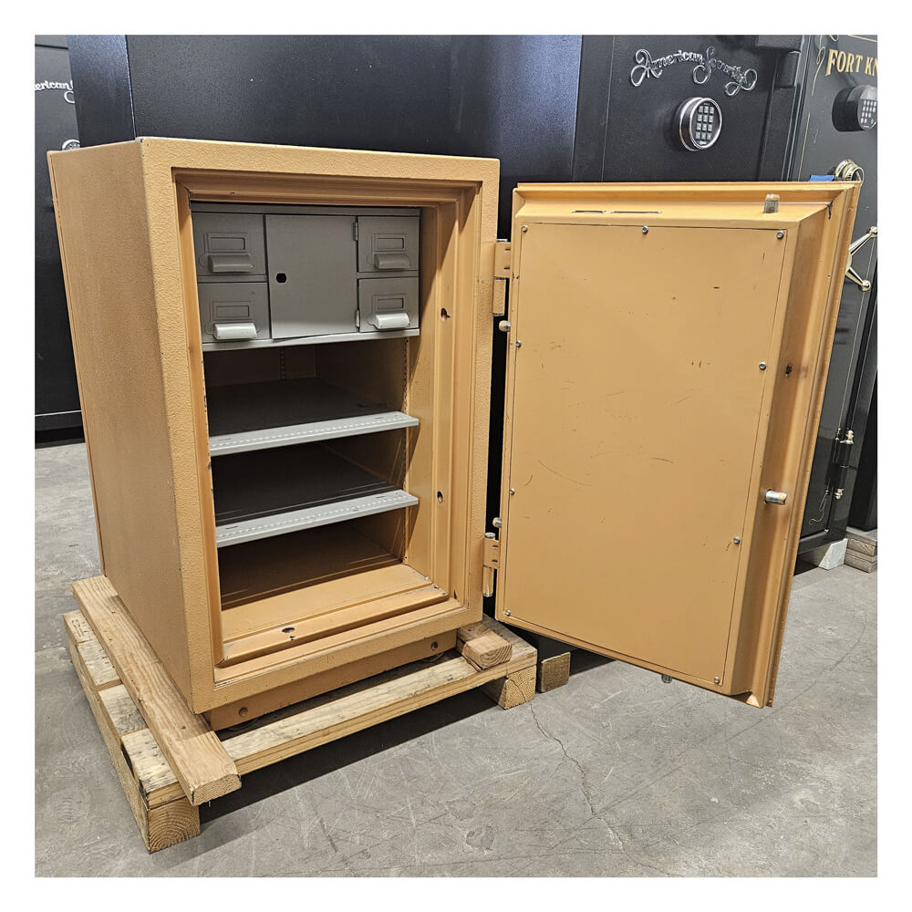 Used Vintage Orange York 2 Fire Safe