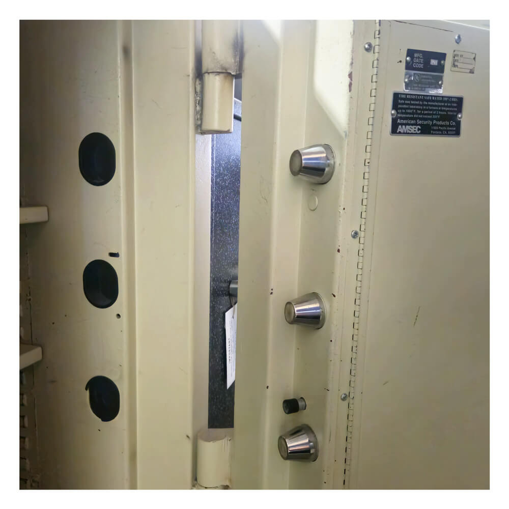 AMSEC AMVAULT CE2518 2001 Used High Security Safe