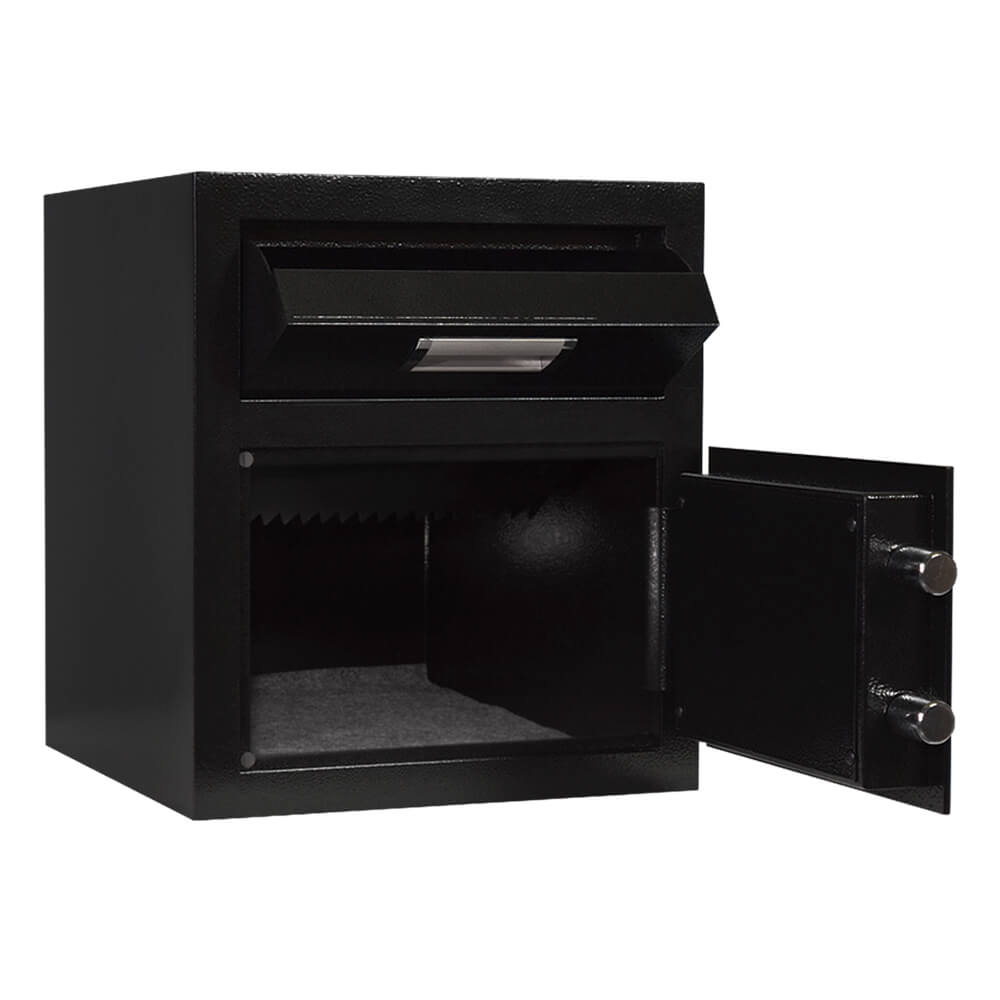 Stealth DS1614 Drop Safe mini depository vault with secure drop slot and durable steel construction for cash and valuables.