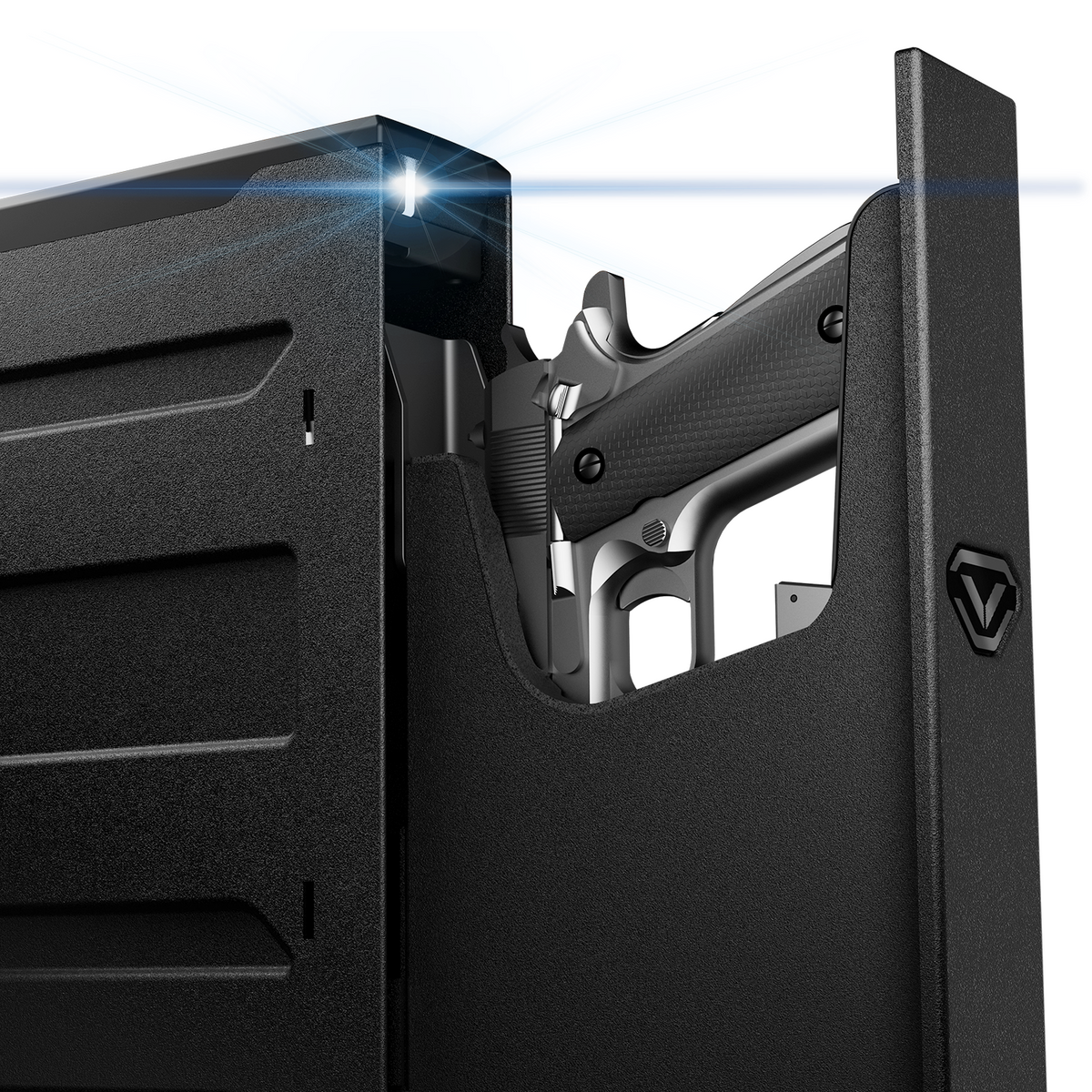 Vaultek Slider Series SR20i Bluetooth Biometric Handgun Safe - Dean Safe 