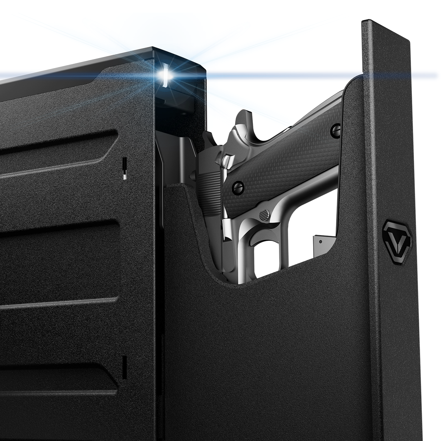 Vaultek Slider Series SR20i Bluetooth Biometric Handgun Safe - Dean Safe 