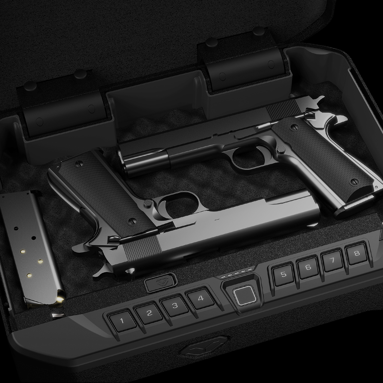 Vaultek VT Series VTi Bluetooth Biometric Handgun Safe - Dean Safe 