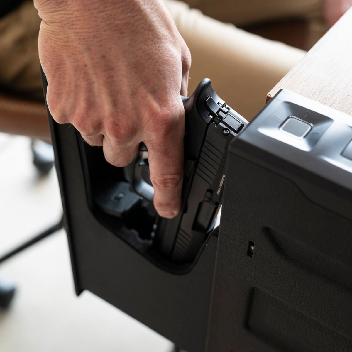 Vaultek Slider Series SR20i Bluetooth Biometric Handgun Safe - Dean Safe 