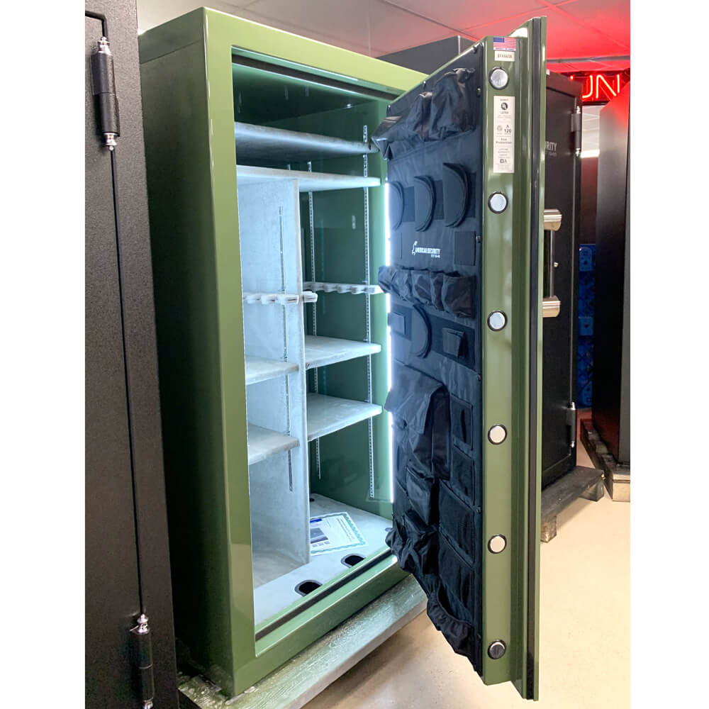 AMSEC BFX6636 American Security Gun Safe Gloss Ironside Green - Dean Safe North Hollywood