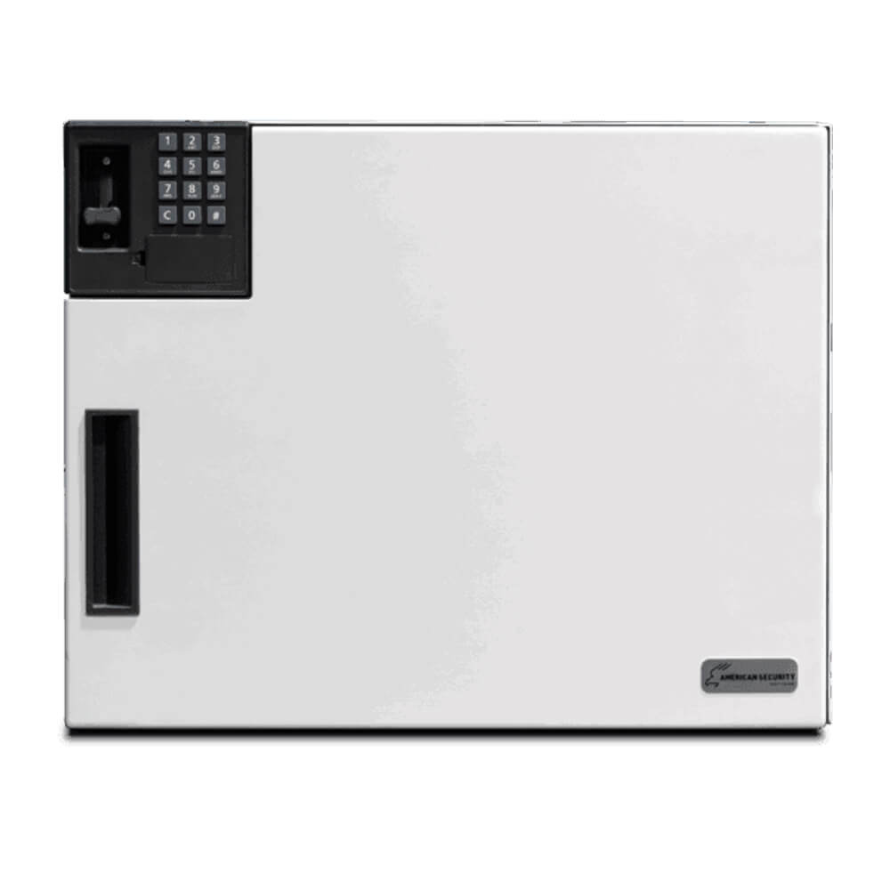 American Security CS1620 closet safe with secure lock and sturdy steel construction, ideal for home security storage.
