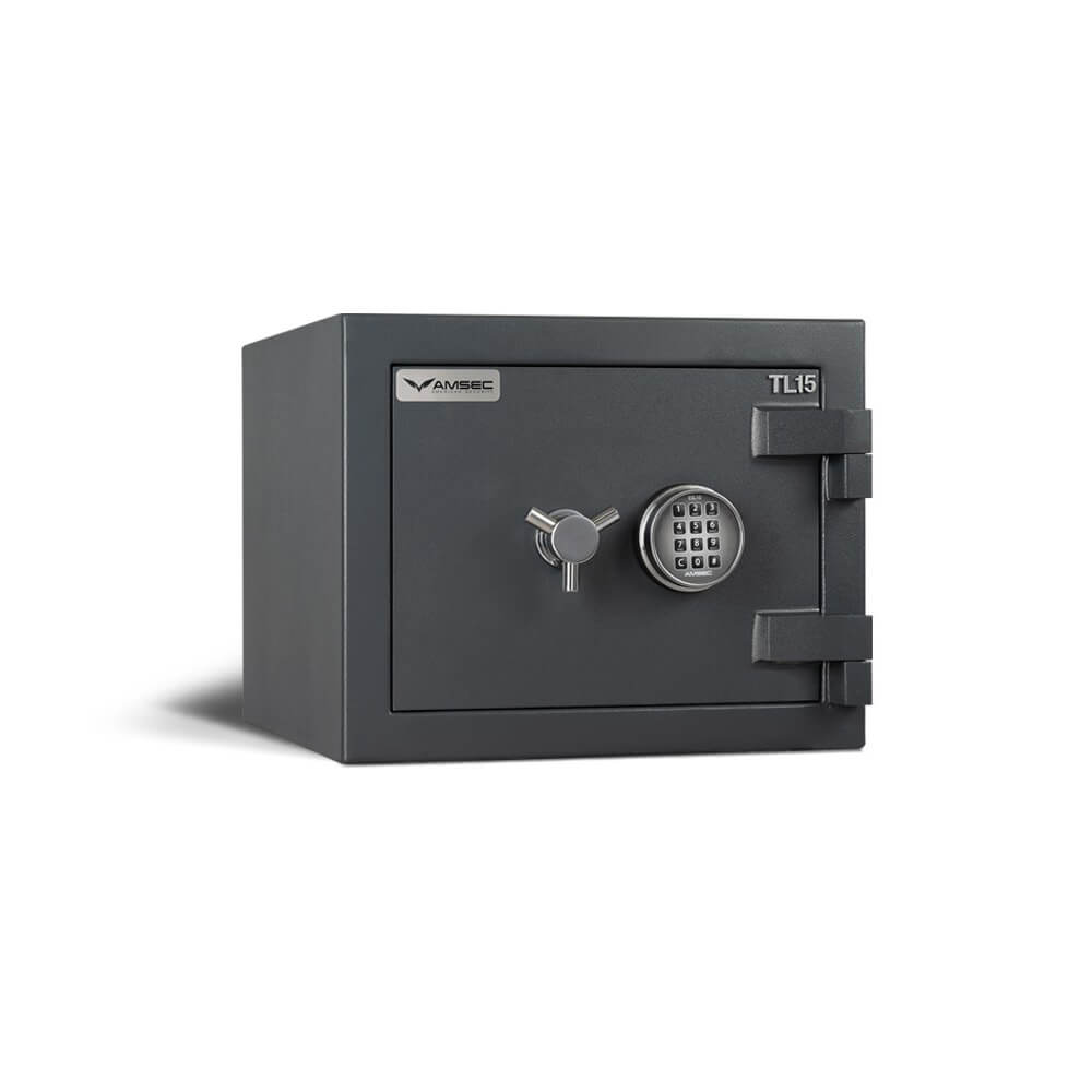 American Security MAX1014 TL-15 high security safe with closed door, sturdy steel construction for secure storage.