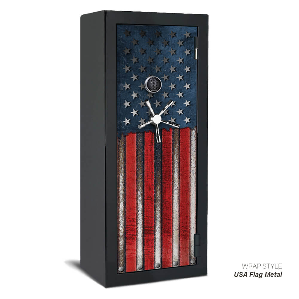 AMSEC BFII6024 American Security BFII Gun Safe | Door Wraps