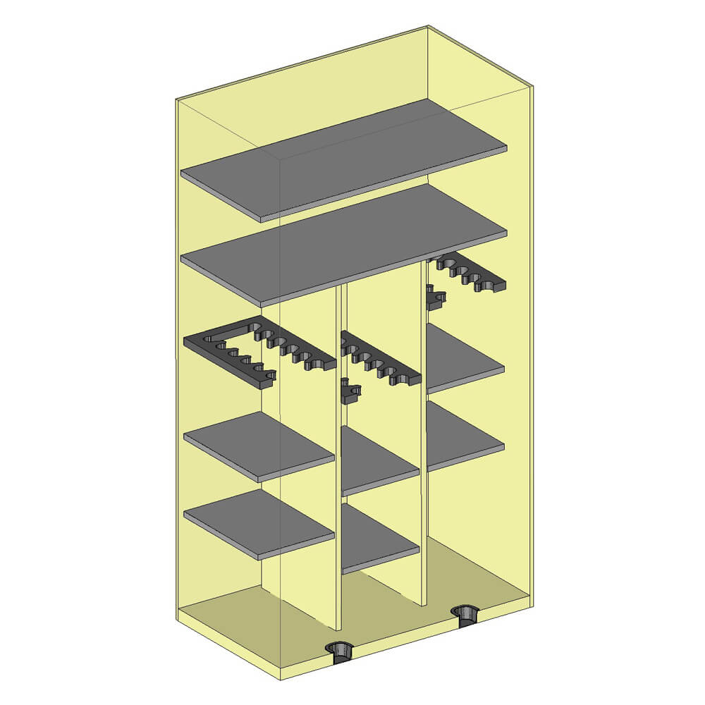 AMSEC BFX7240 American Security BFX Gun Safe Sold by Dean Safe Company