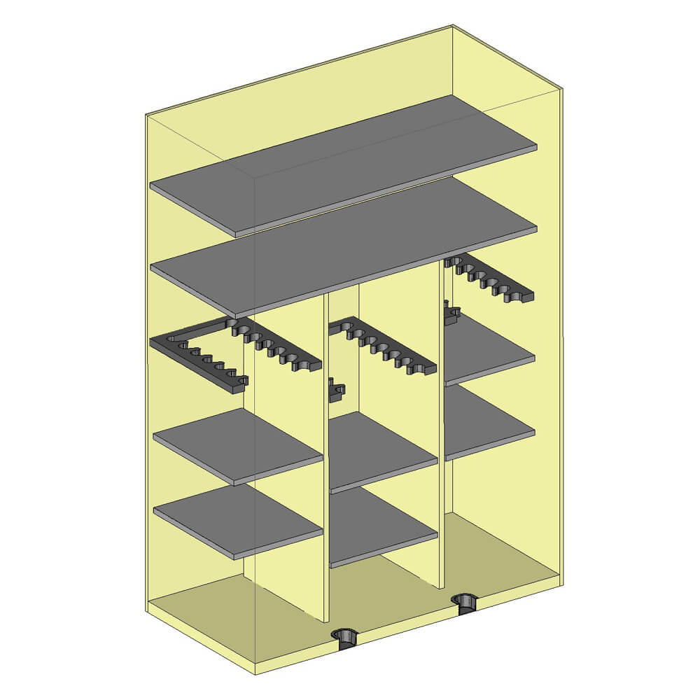 AMSEC BFX7250 American Security BFX Gun Safe Sold by Dean Safe Company