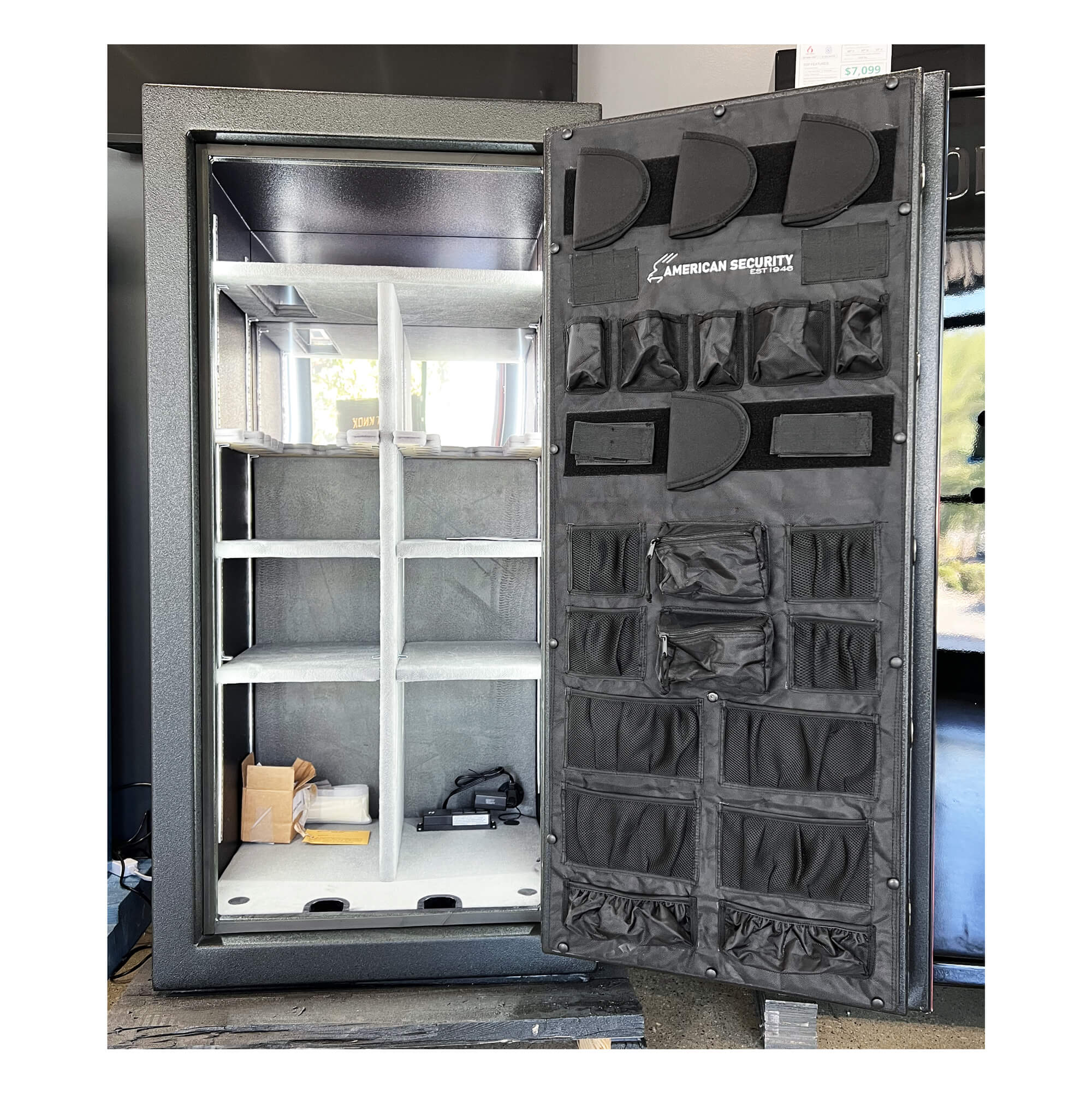 AMSEC BFX6030 BFX Gun Safe USA Flag Door Wrap Special Order - Dean Safe 