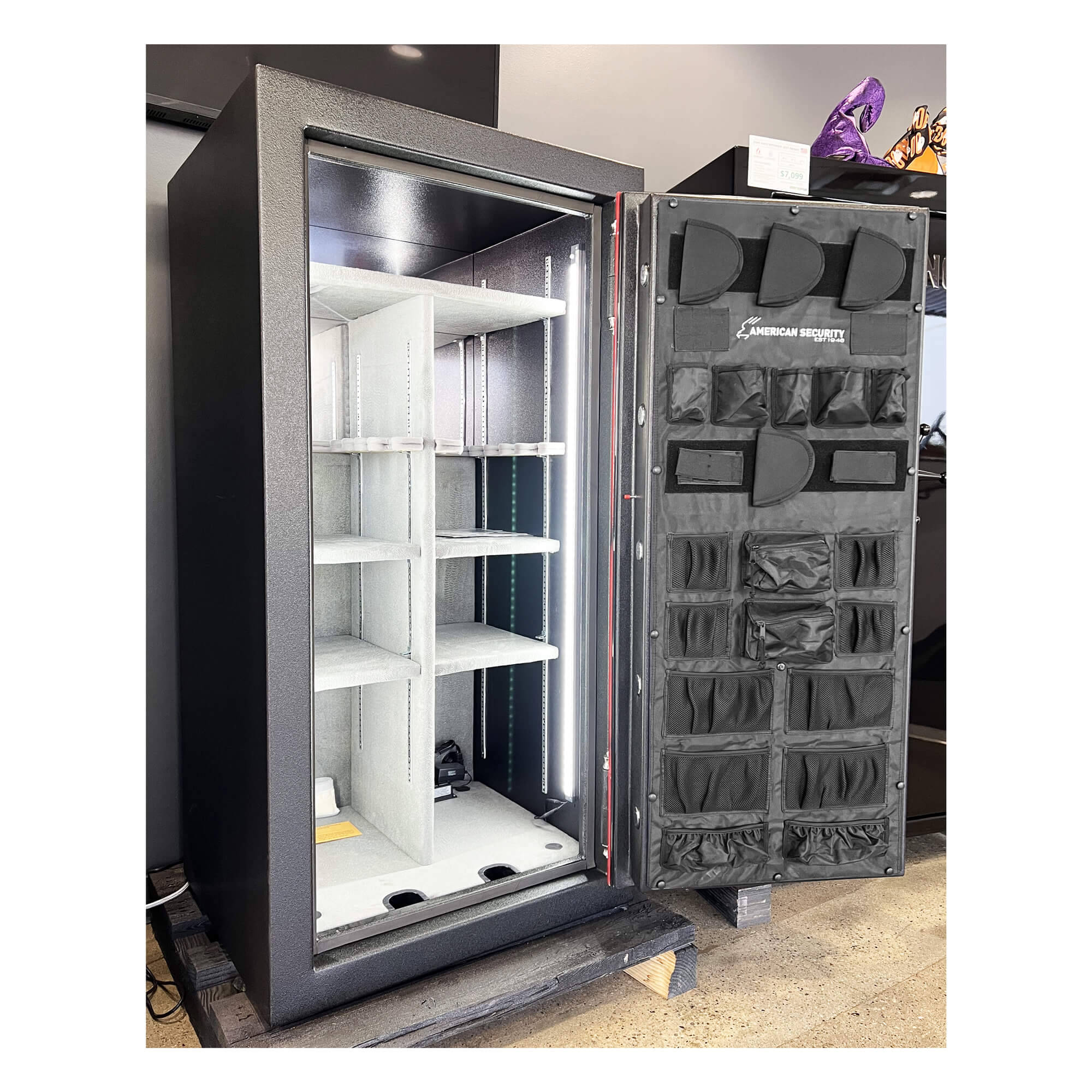 AMSEC BFX6030 BFX Gun Safe USA Flag Door Wrap Special Order - Dean Safe 