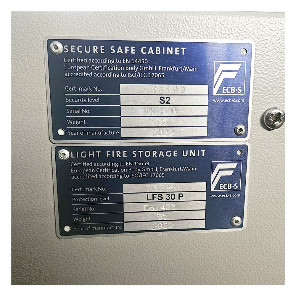 Burg Wachter DS425EFP Biometric Home Safe - Blemished - Dean Safe 