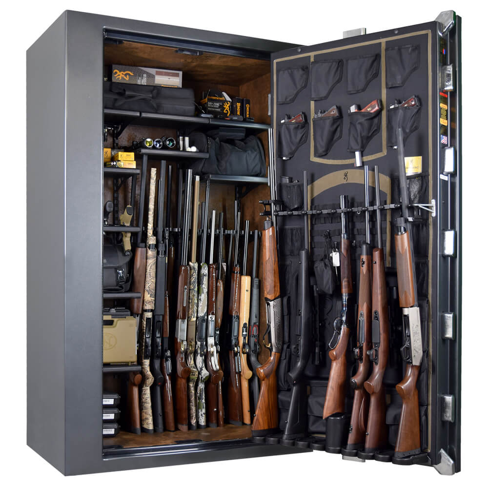 Browning M49T Medallion Series Gun Safe – Extra Tall 49-Gun Capacity - Dean Safe 