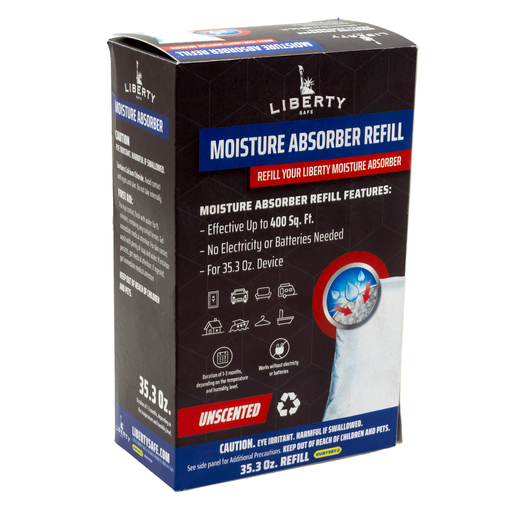 Liberty Humydry Moisture Absorber Humidity Control 35.3 oz