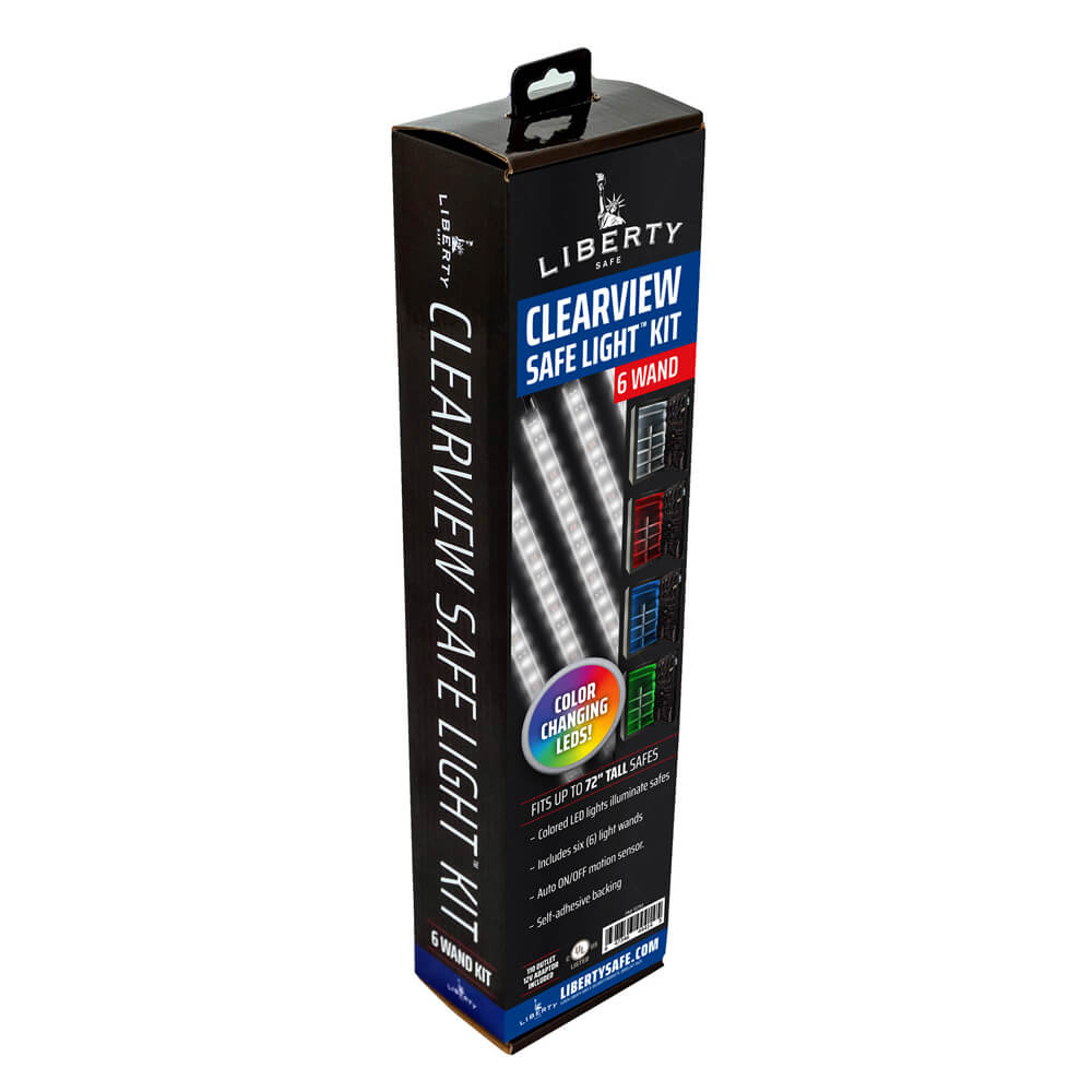 Liberty Clearview Multicolor Lights 6 Wand LED - Dean Safe 