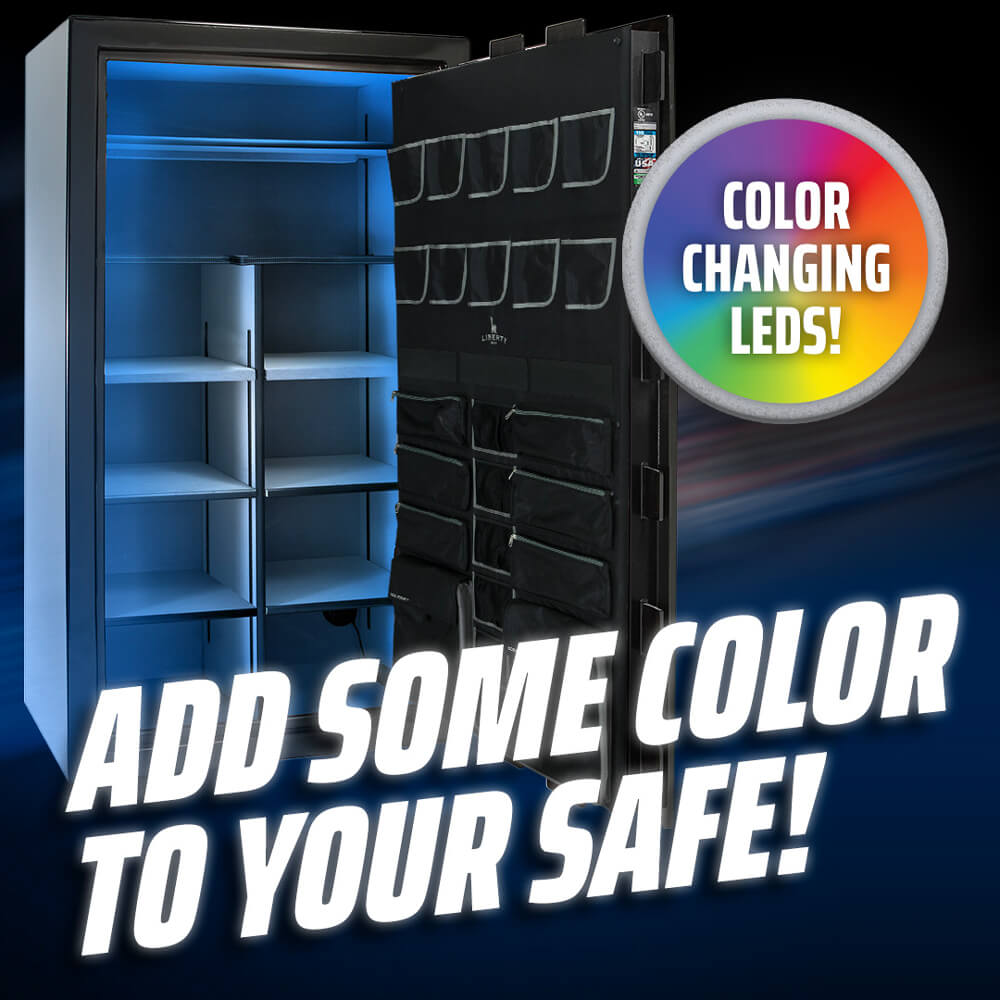 Liberty Clearview Multicolor Lights 6 Wand LED - Dean Safe 