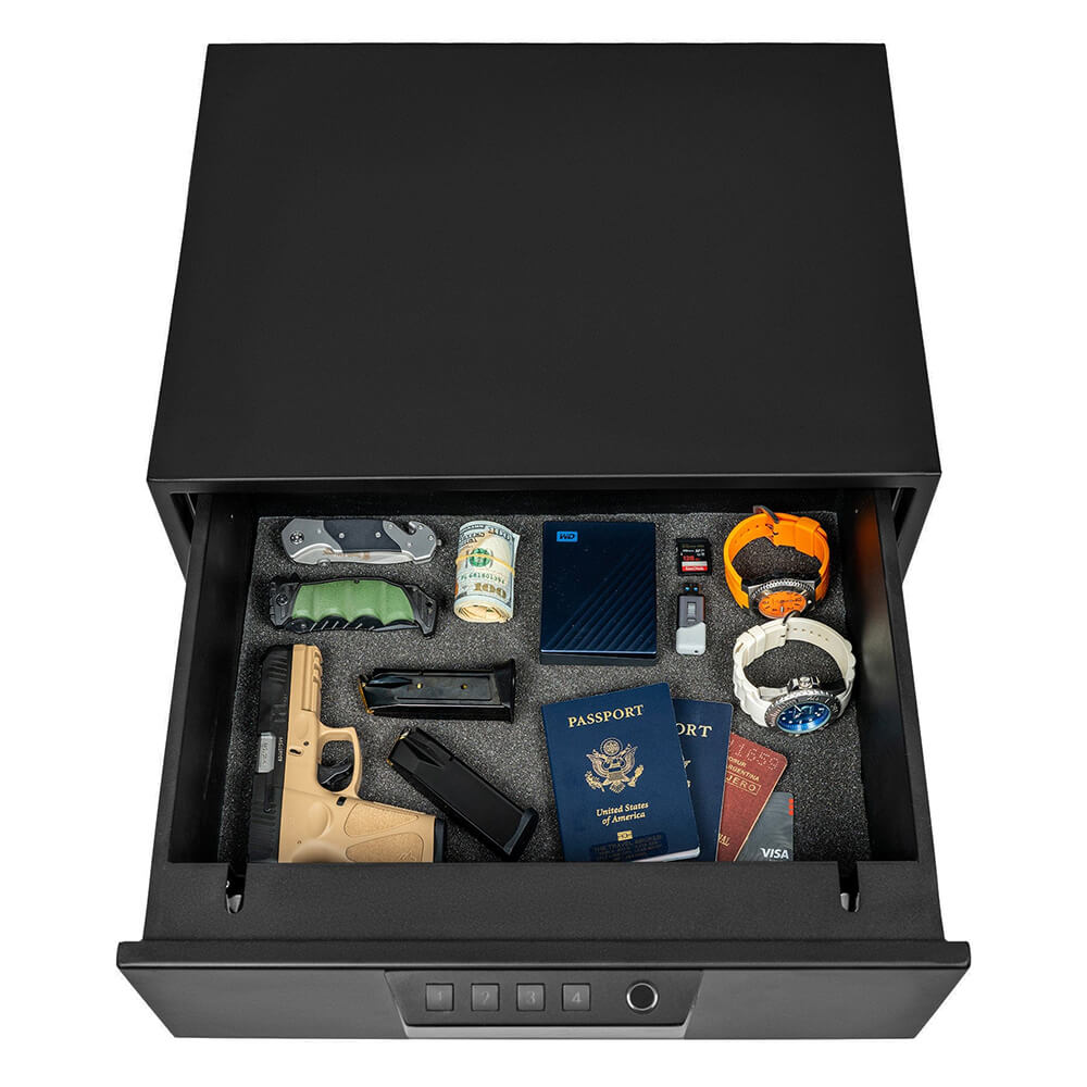 Liberty HDV-500X Biometric Handgun Vault Quick Access Pistol Safe