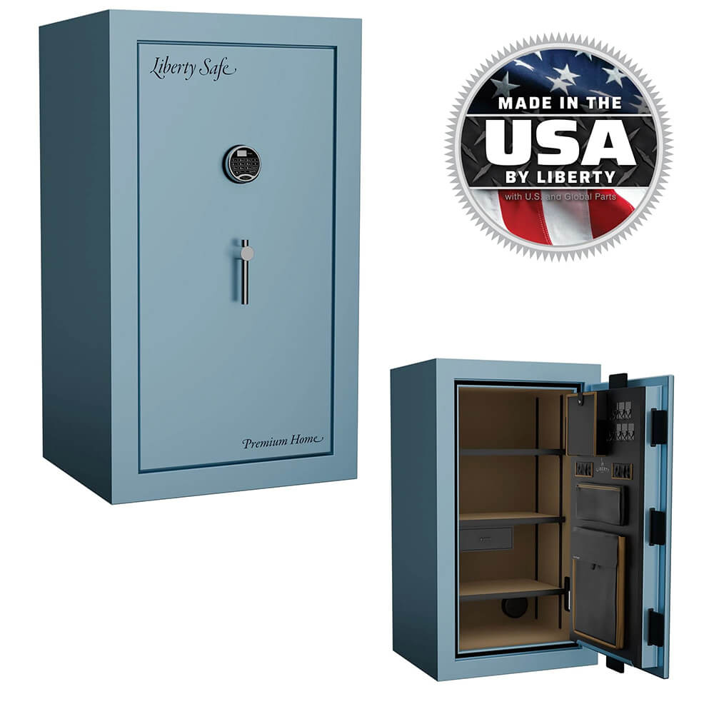 Liberty LP12 Premium Limited Edition Azure Sky Home Safe - Dean Safe