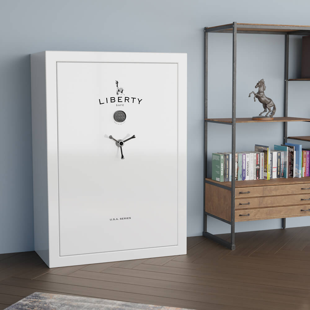 Liberty USA 48 Icy White Gun Safe - Dean Safe