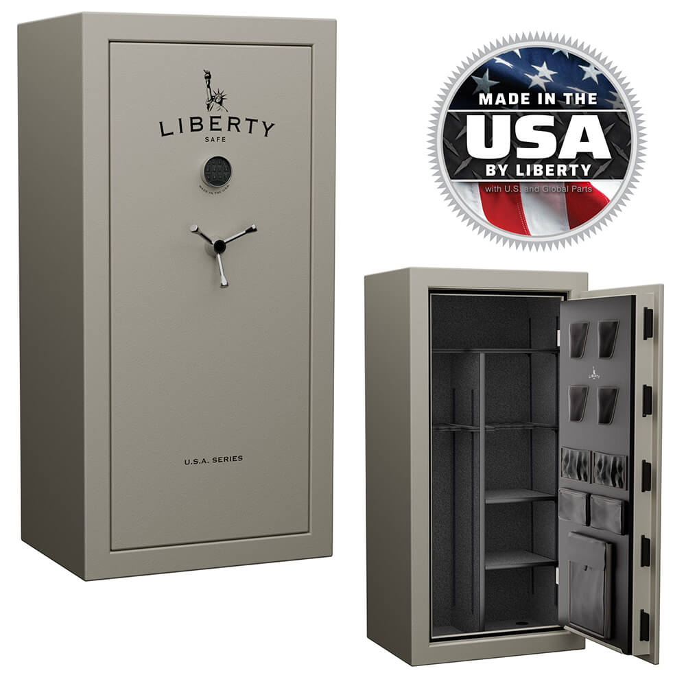 Liberty USA 30 Limited Edition Canvas Beige Gun Safe - Dean Safe