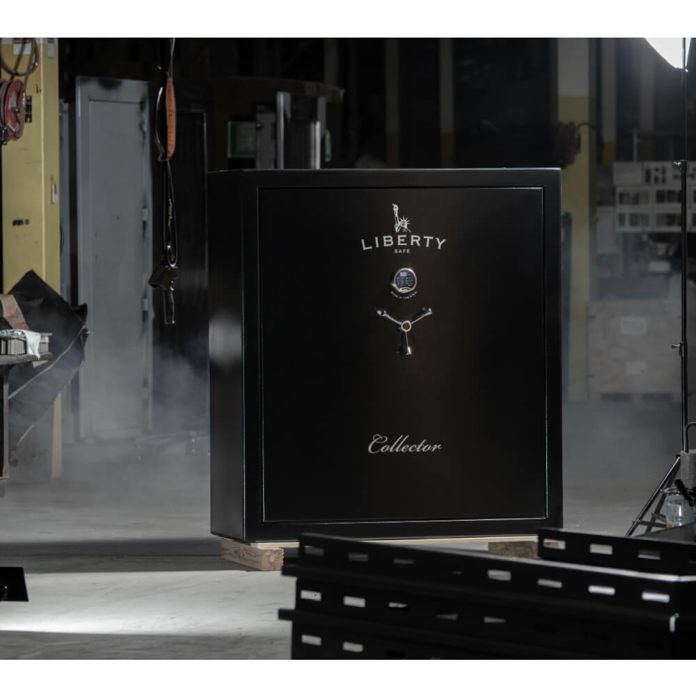 Liberty Safe Collector Gun Safe Black Textured | Dean Safe Company