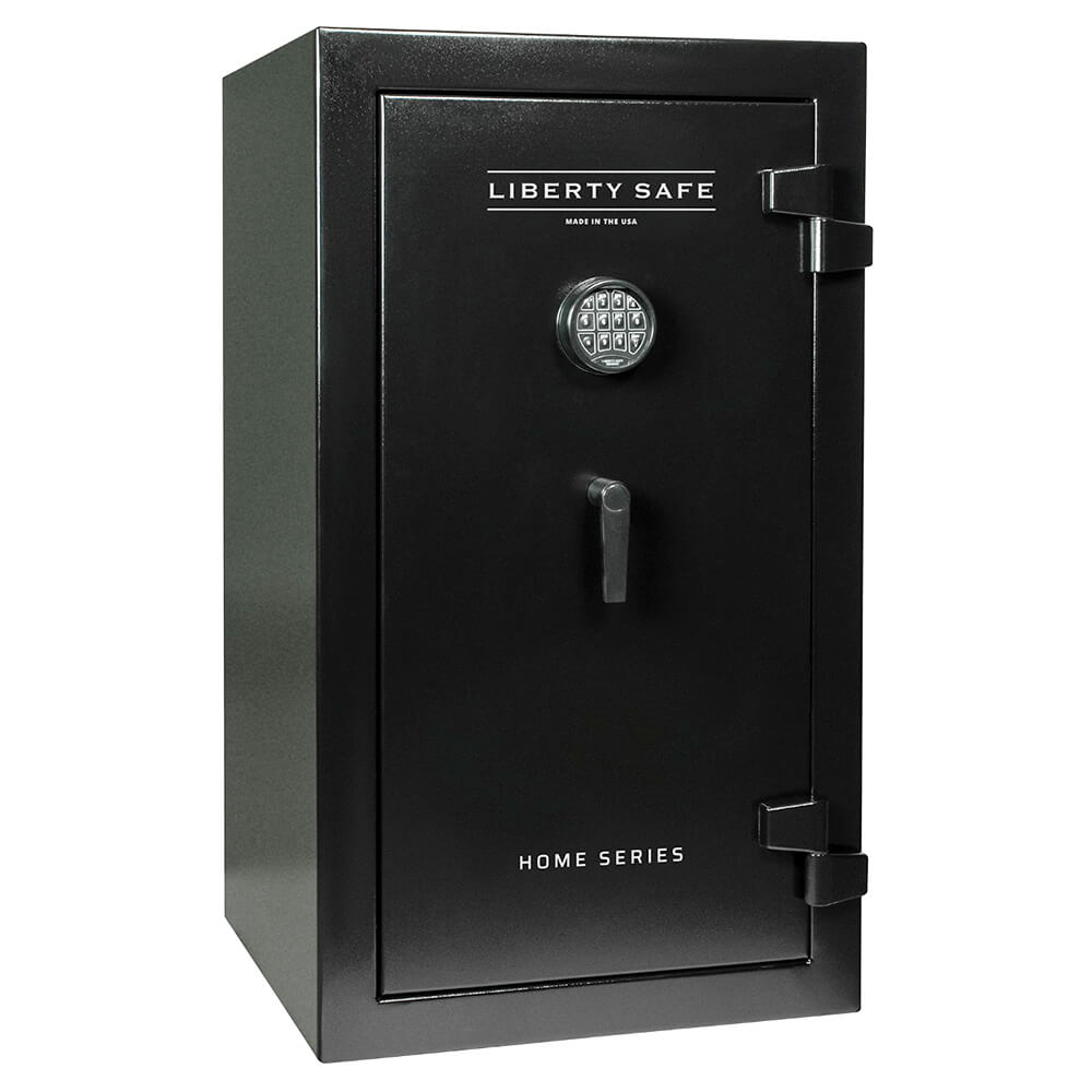 Liberty Home Safe LH12 with digital keypad and sturdy steel construction for secure home storage.
