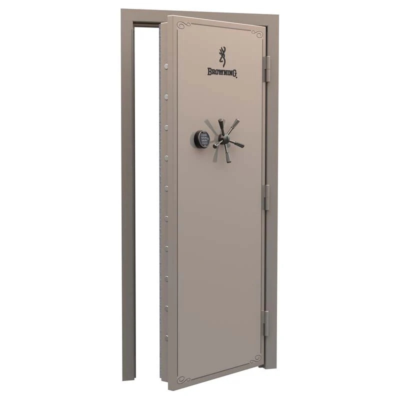 Browning Standard Out-Swing Vault Door with heavy-duty steel construction and secure locking mechanism.