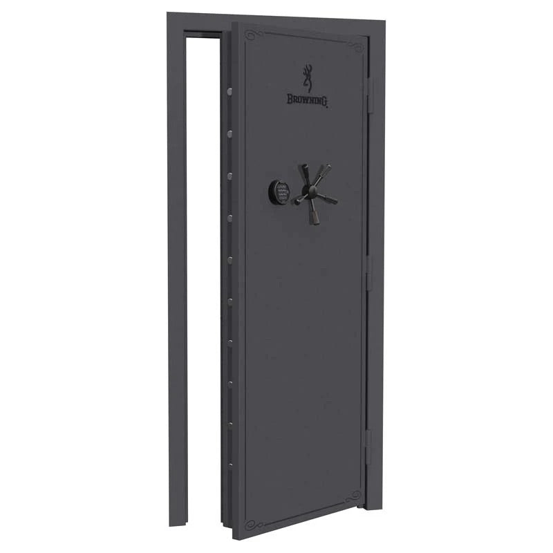Browning standard out-swing vault door with heavy-duty steel construction and secure locking mechanisms.