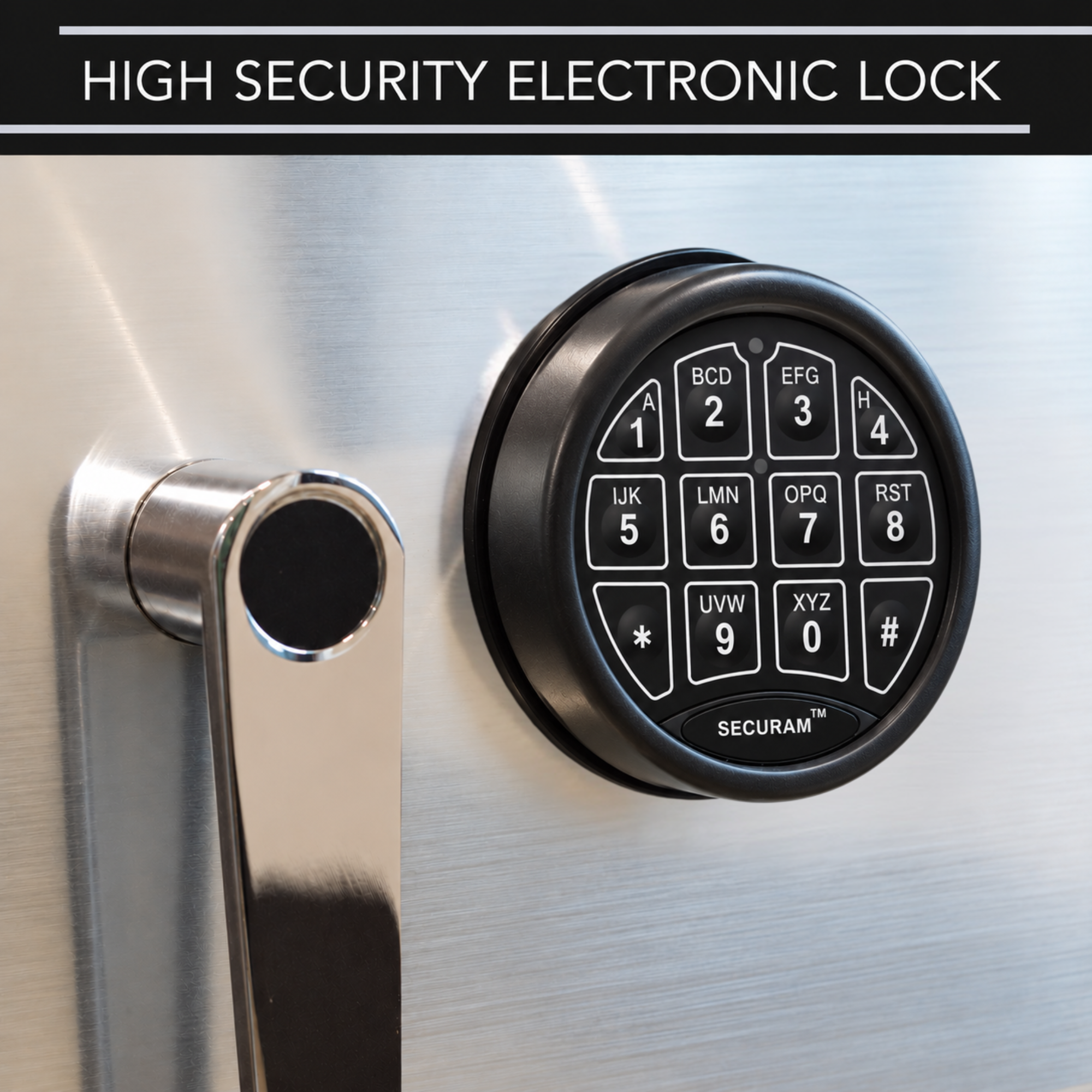 Stealth CS25 High Security Burglar and Fire Safe