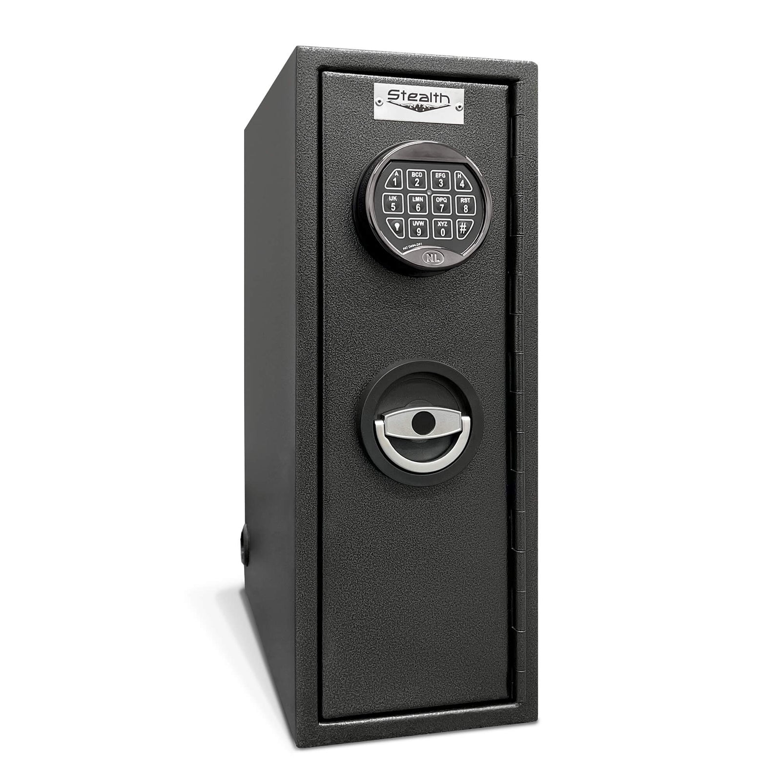 Stealth Compact College Dorm and RV Safe anti-theft lock box with secure latch and durable steel construction.