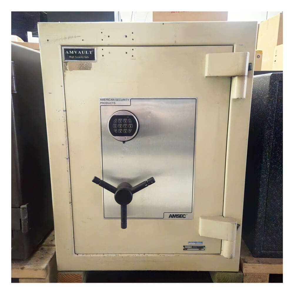AMSEC AMVAULT CE2518 2001 Used High Security Safe