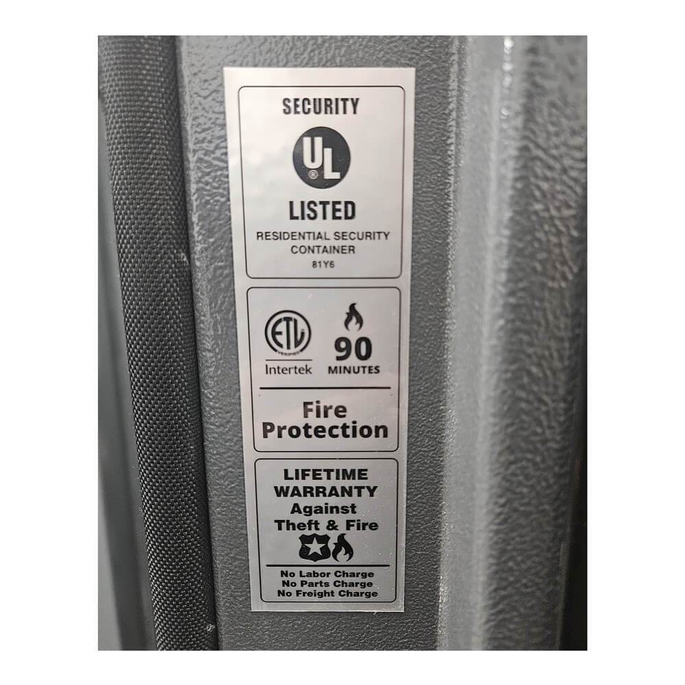 AMSEC NF5924 Gun Safe with Off Center / Sticky Door That Was Fixed - Dean Safe 