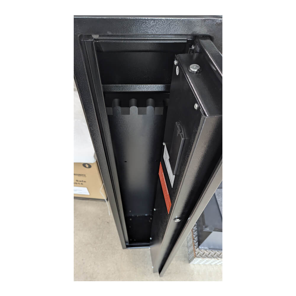 Used Barska AX11652 Tall Biometric Rifle Safe - Dean Safe