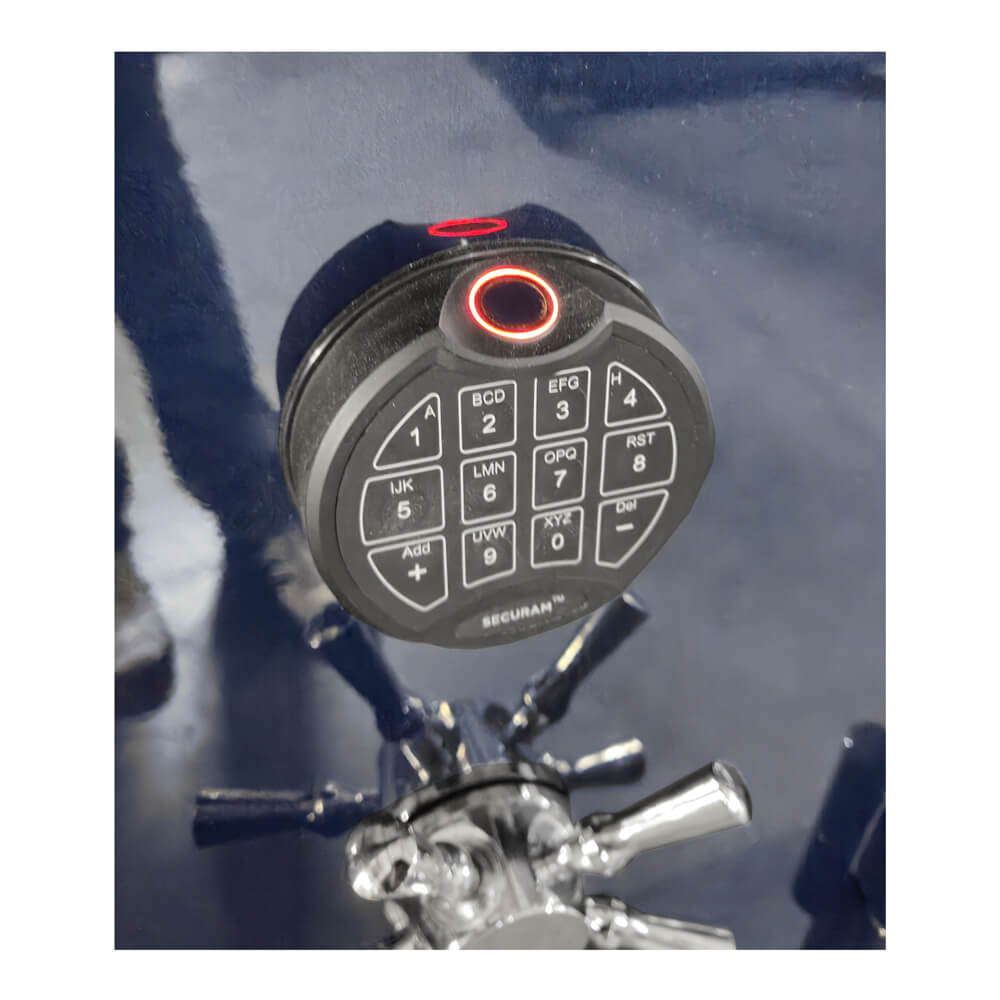 Fort Knox Spartan 4026 Home Safe Blue Gloss - Dean Safe 