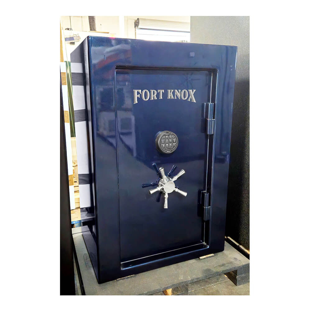 Fort Knox Spartan 4026 Home Safe Blue Gloss - Dean Safe 