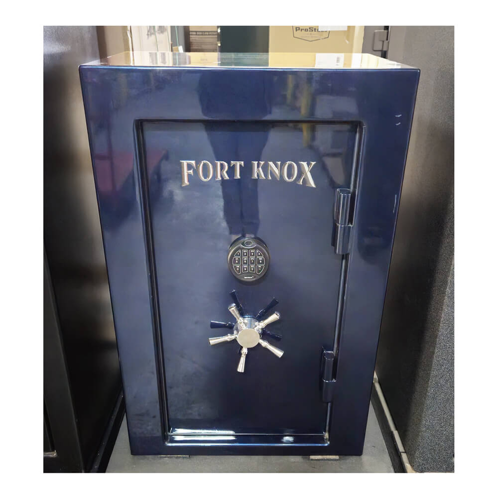 Fort Knox Spartan 4026 Home Safe Blue Gloss - Dean Safe 