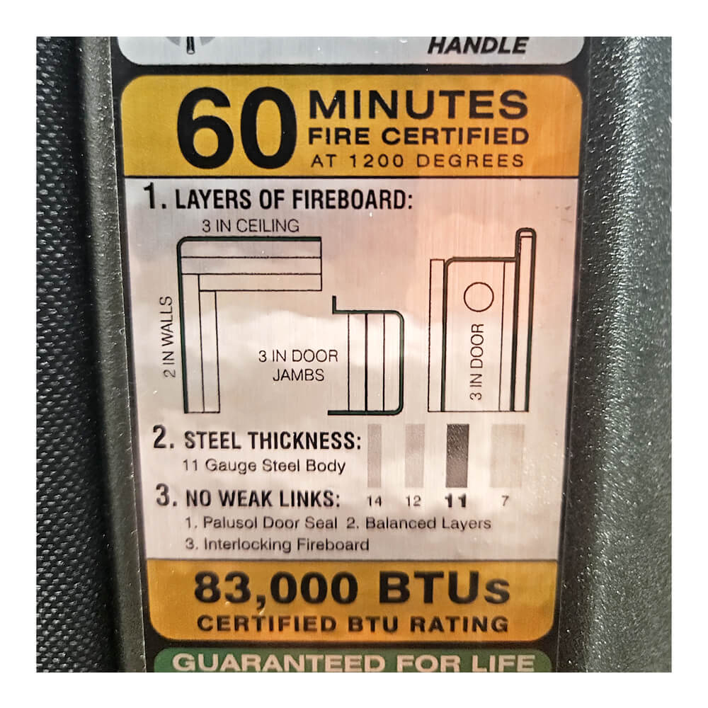 Used Liberty Gun Safe Colonial 23 CO23 with Minor Scratches - Dean Safe 