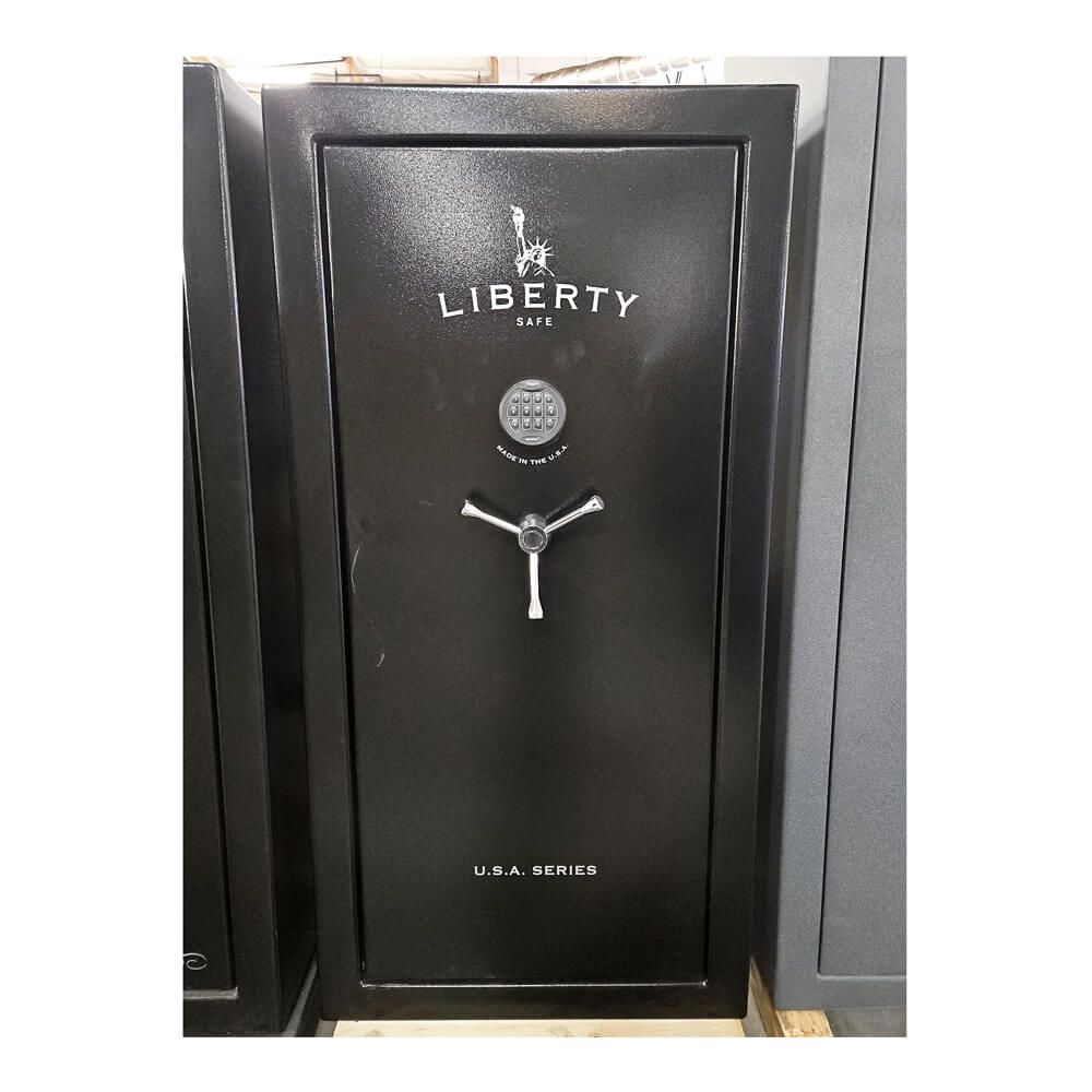 Liberty USA 30 Gun Safe from 2023 with Scratches & Paint Chips - Dean Safe 
