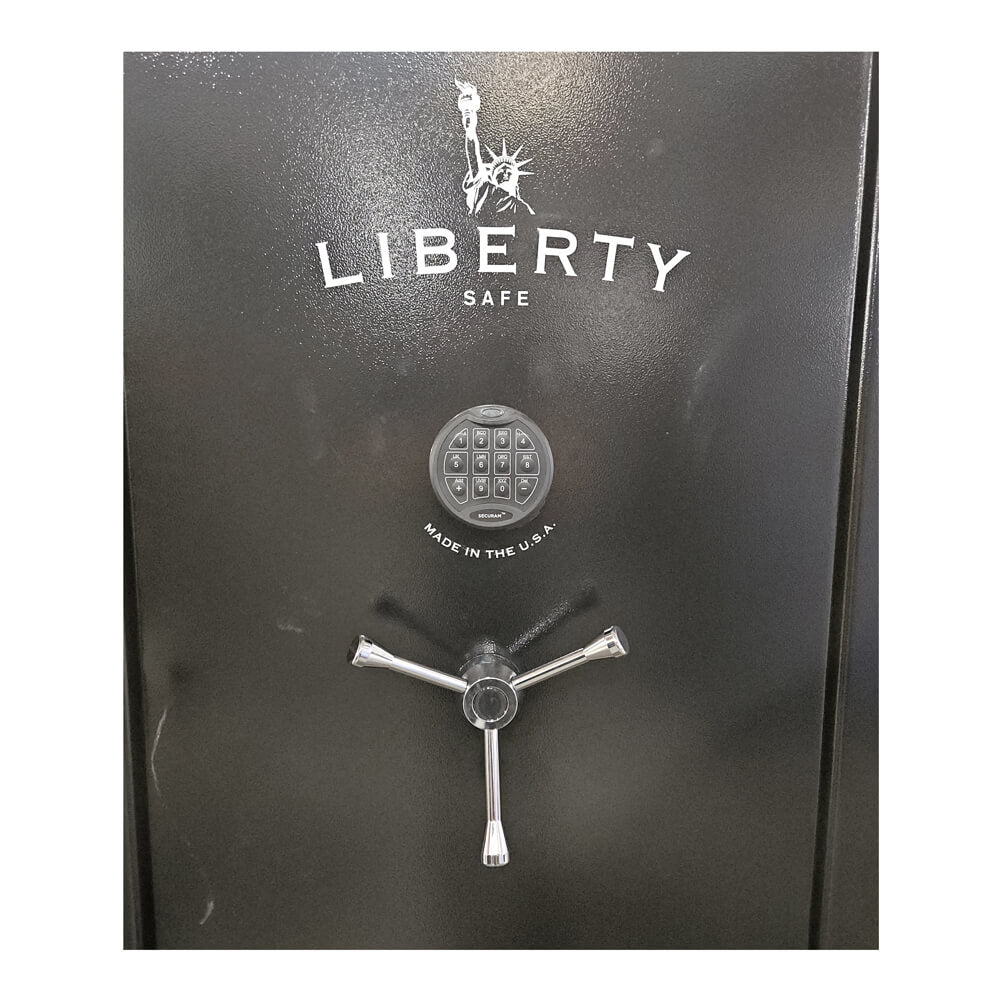Liberty USA 30 Gun Safe from 2023 with Scratches & Paint Chips - Dean Safe 