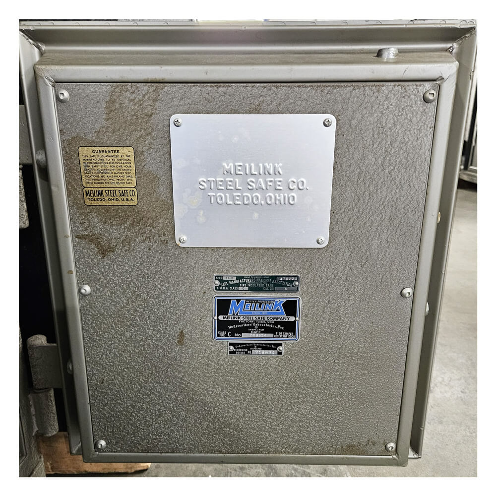 Used Meilink Fire Class C Safe - Dean Safe 