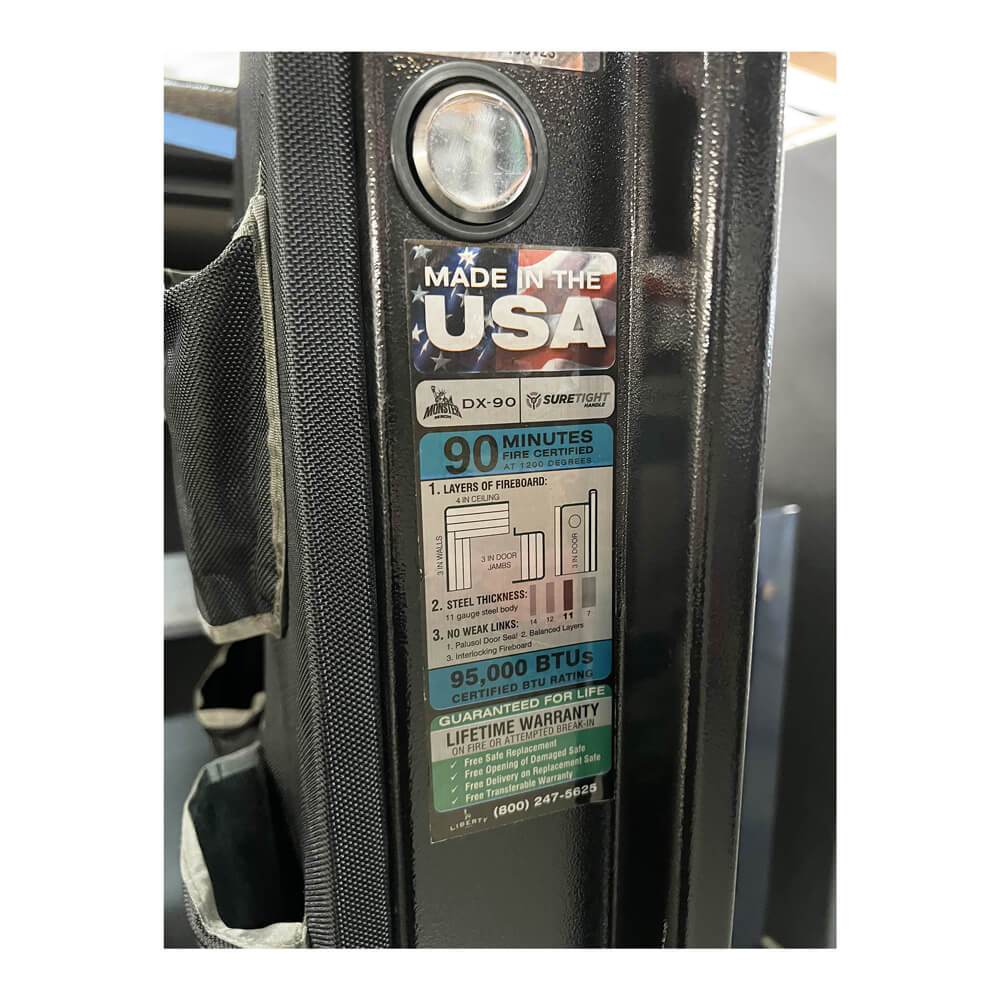 Liberty Lincoln 25 Gun Safe from 2013 - Dean Safe 