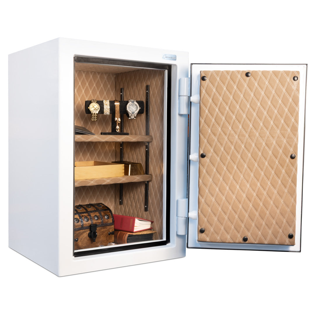 AMSEC AM3020 Plus White Home Security Safe