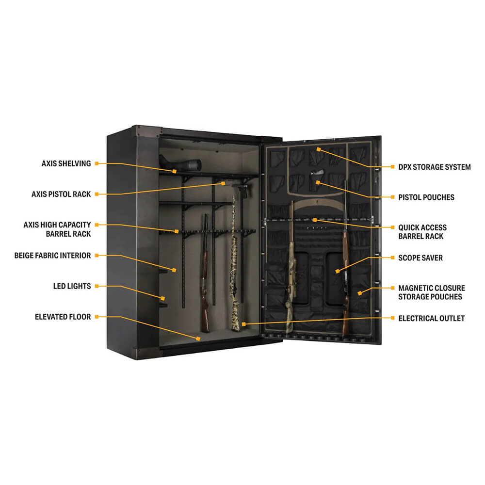 Browning 1878 Gun Safe features Dean Safe