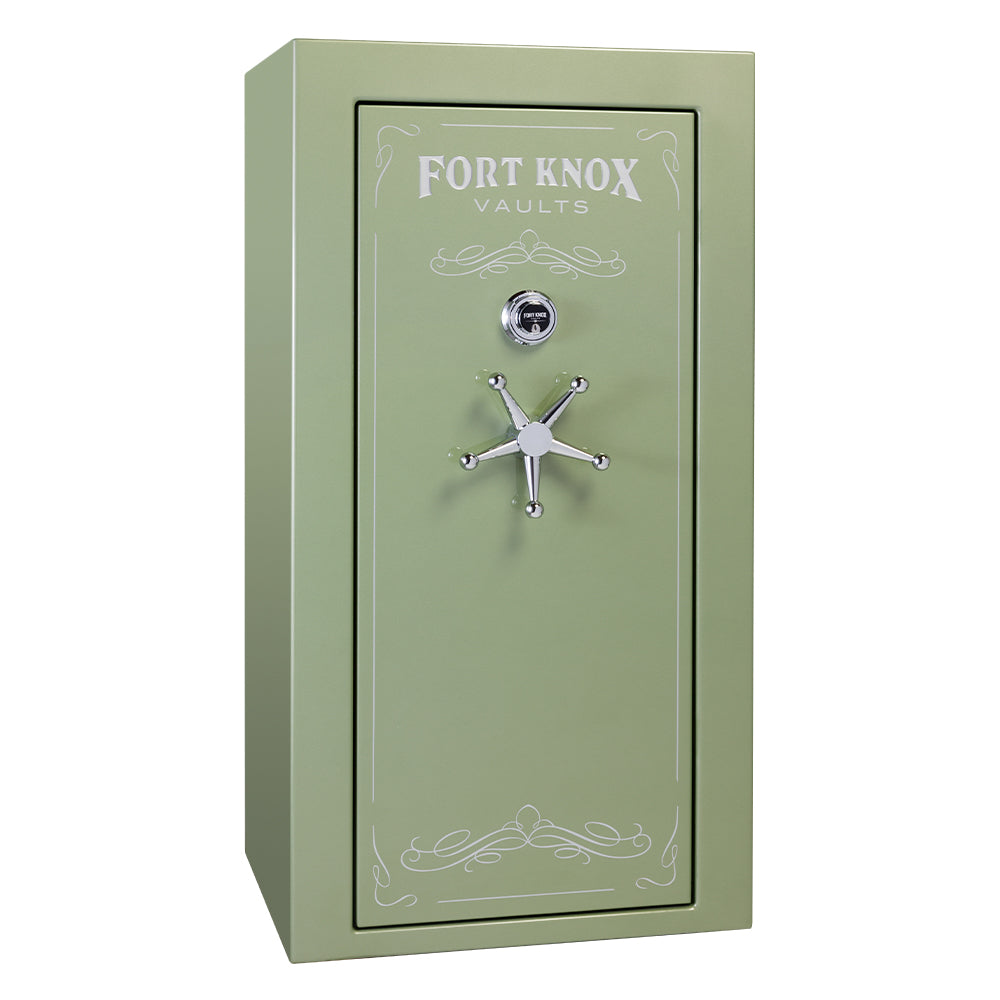 Fort Knox Guardian 6031 gun safe with black exterior, digital keypad, and sturdy construction for secure firearm storage.