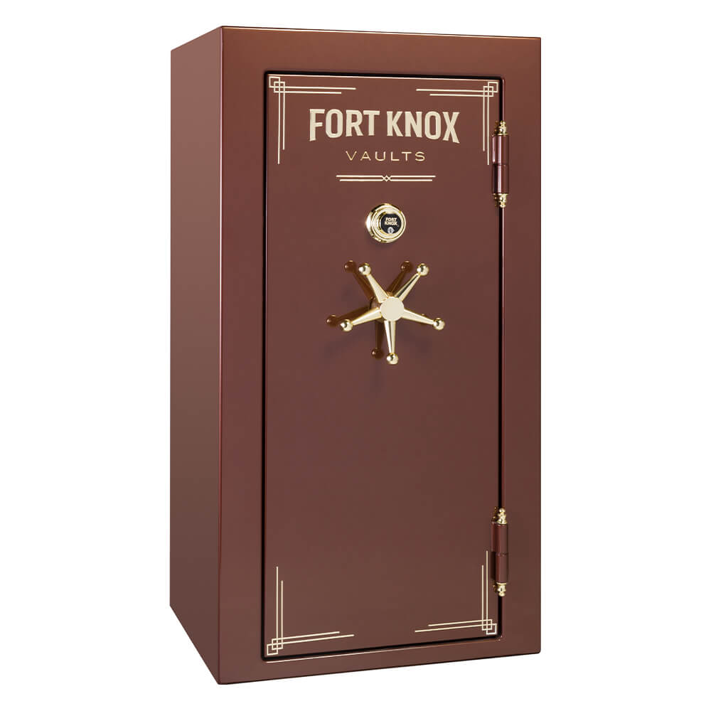 Fort Knox Spartan 6031 gun safe with heavy-duty steel construction and secure locking mechanism, shown in black finish.